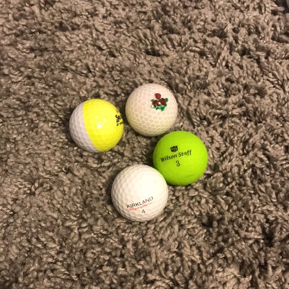 25 assorted golf balls. They are a mix of Titleist, Callaway, TaylorMade, etc. - Picture 5 of 5